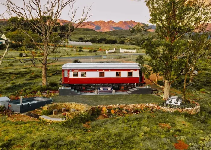 The Red Caboose Train Carriage