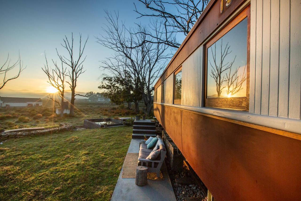 The Red Caboose Train Carriage Villa *