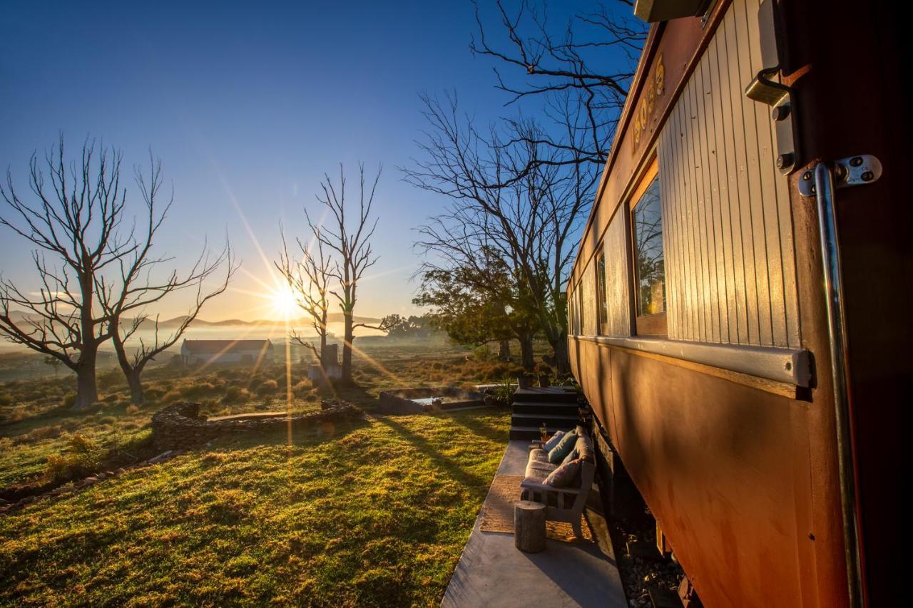 The Red Caboose Train Carriage Villa *