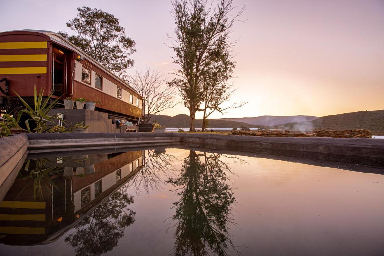The Red Caboose Train Carriage Villa *
